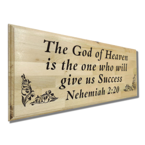 Custom Carved – The God in Heaven 24×12 inches Beech wood Carving